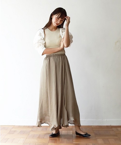 TODAYFUL（トゥデイフル）の「フラットシューズ（バレエシューズ・レディース・ブラック/カーキ/ピンクベージュ/キナリ・36inch/38inch/37inch）」の12枚目の写真