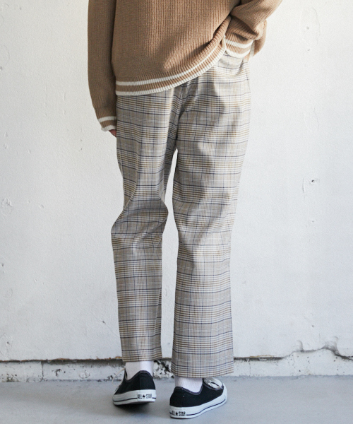 PairPair(ペアペア)の「グレンチェック柄パンツ(その他パンツ・メンズ・ベージュ/ピンク・FREE)」の9枚目の写真