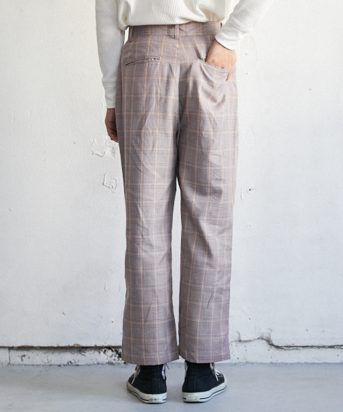 PairPair(ペアペア)の「グレンチェック柄パンツ(その他パンツ・メンズ・ベージュ/ピンク・FREE)」の16枚目の写真