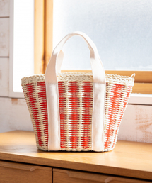 GLOBAL WORK | 2WAYペーパートート/822575(かごバッグ)