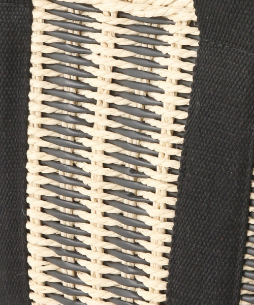 GLOBAL WORK（グローバルワーク）の「2WAYペーパートート/822575（かごバッグ・レディース・ブラック/ブラック系その他/レッド/ゴールド系その他・ONE SIZE）」の21枚目の写真