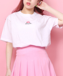 WC/フルーツ刺繍Tシャツ