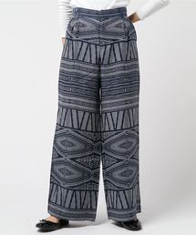 【White Mountaineering】バンダナプリントワイドパンツ