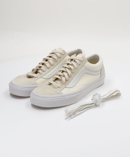 VANS（バンズ）の「[バンズ] SC★VANS STYLE 36 スニーカー（スニーカー・メンズ・ホワイト/ベージュ/ネイビー・27cm/28cm/26cm/27.5cm/26.5cm）」の6枚目の写真