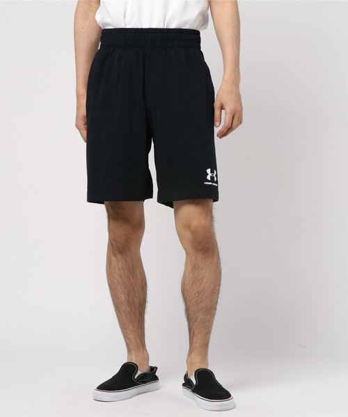 UNDER ARMOUR（アンダーアーマー）の「アンダーアーマー UA SPORTSTYLE COTTON SHORT（その他パンツ・メンズ・グレー/ブラック・S/M/L/XL/XXL）」の2枚目の写真