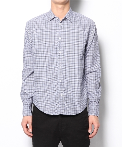 The SAZABY LEAGUE SELECT(ザサザビーリーグセレクト)の「Frank&Eileen PAUL/LE BLGYC(シャツ/ブラウス・メンズ・ブルー・X-SMALL/SMALL/MEDIUM/XX-SMALL)」の1枚目の写真