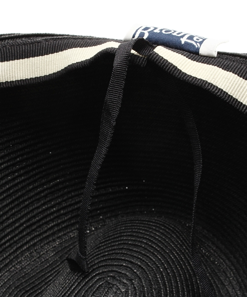 BEAMS BOY（ビームスボーイ）の「○BRONTE HAT / ペーパー コットン ハット（ハット・レディース・ナチュラル/ブラック・ONE SIZE）」の8枚目の写真
