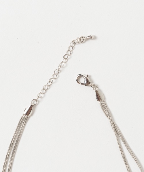 WEGO（ウィゴー）の「WEGO/2連チェーンチョーカー（ネックレス・レディース・シルバー/ゴールド・FREE）」の8枚目の写真