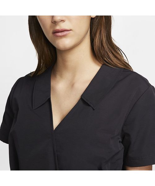 Hurley (ハーレー)の「W COASTAL SOLID SS ROMPER / ハーレー レディース ロンパース ビーチ プール リゾート(つなぎ/オールインワン・レディース・ブラック系その他・X-SMALL/SMALL)」の2枚目の写真