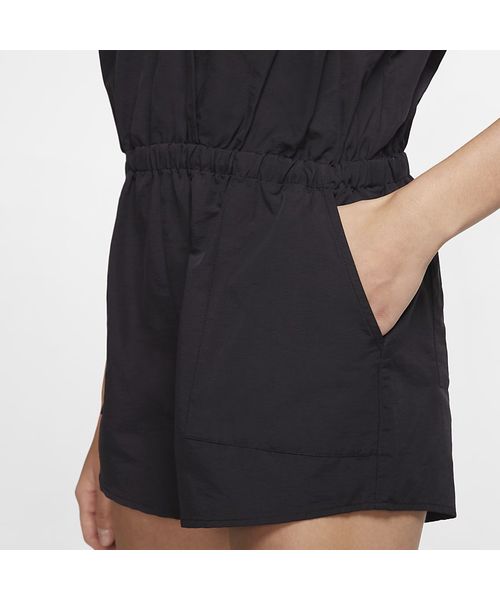 Hurley (ハーレー)の「W COASTAL SOLID SS ROMPER / ハーレー レディース ロンパース ビーチ プール リゾート(つなぎ/オールインワン・レディース・ブラック系その他・X-SMALL/SMALL)」の5枚目の写真