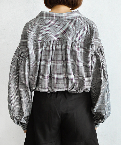 PairPair（ペアペア）の「アソート袖ボリューム開襟シャツ（シャツ/ブラウス・レディース・ブラック/モカ/ブラウン系その他/ライトベージュ・FREE）」の14枚目の写真