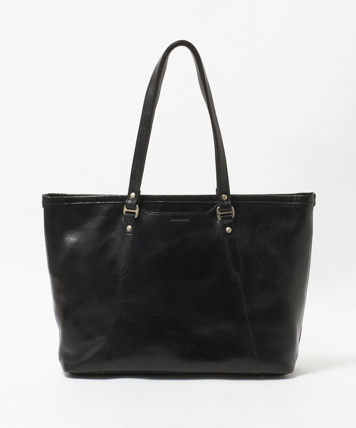 SEEKER シーカー トートバッグ ビジネス A4可 自立 ネイビー シボ革 SEEKER トートバッグ メンズ レディース ブランド 大きめ a4