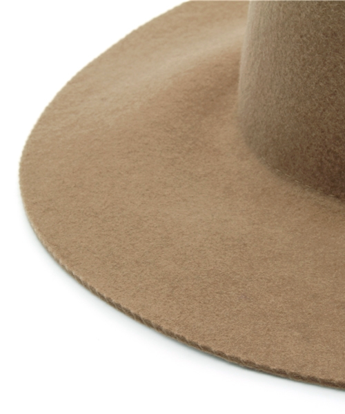 WEGO(ウィゴー)の「WEGO/ツバ広フェルトハット(ハット・レディース・ブラック/グレー/ベージュ/ピンク・FREE)」の5枚目の写真