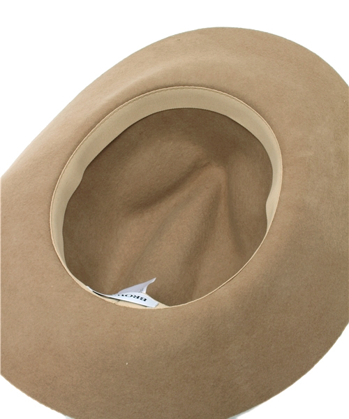 WEGO(ウィゴー)の「WEGO/ツバ広フェルトハット(ハット・レディース・ブラック/グレー/ベージュ/ピンク・FREE)」の6枚目の写真