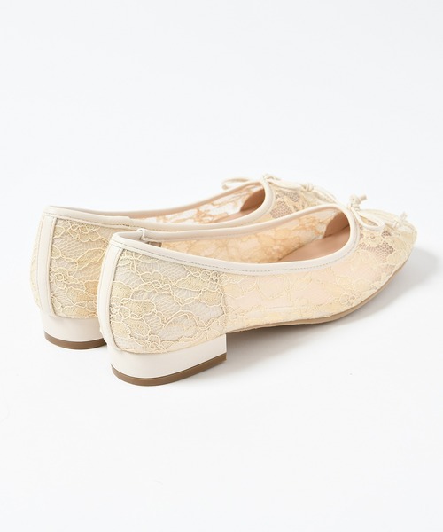 one after another NICE CLAUP(ワンアフターアナザーナイスクラップ)の「【WEB限定】バレエシューズ(バレエシューズ・レディース・ホワイト系その他/ゴールド・SS/S/M/L/LL)」の7枚目の写真