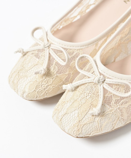 one after another NICE CLAUP(ワンアフターアナザーナイスクラップ)の「【WEB限定】バレエシューズ(バレエシューズ・レディース・ホワイト系その他/ゴールド・SS/S/M/L/LL)」の15枚目の写真