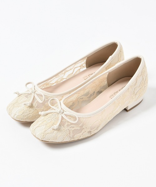 one after another NICE CLAUP(ワンアフターアナザーナイスクラップ)の「【WEB限定】バレエシューズ(バレエシューズ・レディース・ホワイト系その他/ゴールド・SS/S/M/L/LL)」の17枚目の写真