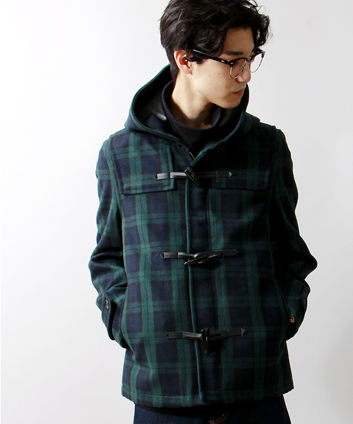 WEGO（ウィゴー）の「WEGO/ボンディングダッフルコート（ダッフルコート・メンズ・ダークグレー/ネイビー/キャメル/ワイン/その他1/その他2・MEDIUM/LARGE/SMALL）」の6枚目の写真