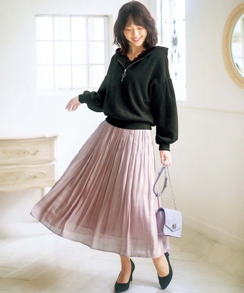 GeeRA（ジーラ）の「Ｖネックレースタンクトップ（タンクトップ・レディース・ブラック/グレー/オフホワイト・MEDIUM/XX-LARGE/LARGE/X-LARGE/SMALL）」の9枚目の写真