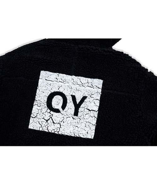 OY（オーワイ）の「『OY/オーワイ』フード付きフリースジャケット（ブルゾン・メンズ・ブラック/ホワイト・FREE）」の12枚目の写真