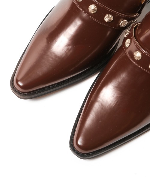 PAGEBOY（ページボーイ）の「メタルバックルローファー（ローファー・レディース・ブラック/ダークブラウン・M/L）」の5枚目の写真