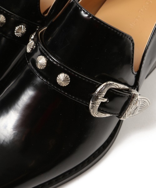 PAGEBOY（ページボーイ）の「メタルバックルローファー（ローファー・レディース・ブラック/ダークブラウン・M/L）」の9枚目の写真