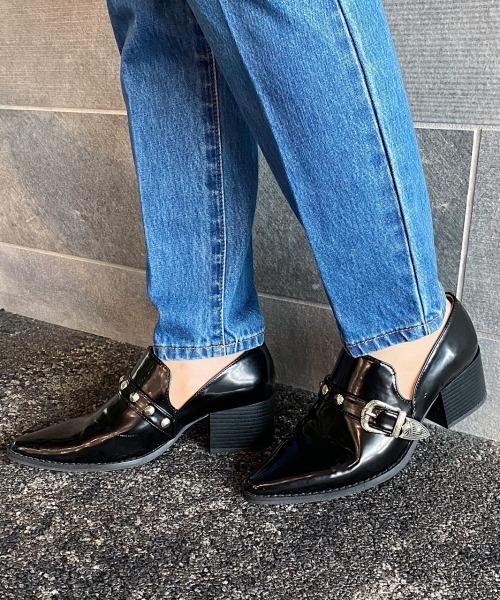 PAGEBOY（ページボーイ）の「メタルバックルローファー（ローファー・レディース・ブラック/ダークブラウン・M/L）」の16枚目の写真