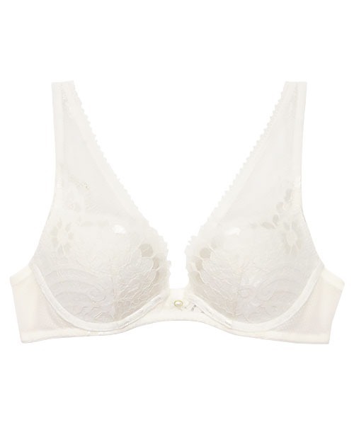 ANNEBRA（アンブラ）の「Romantic2 3/4モールドカップブラジャー（ブラジャー・レディース・ブラック/ホワイト・C75/D80/B75/C80/E80/D70/F75/C70/E70/B70/F70/G70/D75/E75/G75）」の4枚目の写真