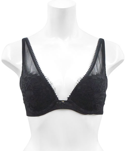ANNEBRA（アンブラ）の「Romantic2 3/4モールドカップブラジャー（ブラジャー・レディース・ブラック/ホワイト・C75/D80/B75/C80/E80/D70/F75/C70/E70/B70/F70/G70/D75/E75/G75）」の5枚目の写真