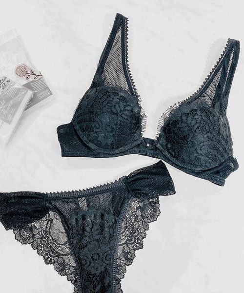 ANNEBRA（アンブラ）の「Romantic2 3/4モールドカップブラジャー（ブラジャー・レディース・ブラック/ホワイト・C75/D80/B75/C80/E80/D70/F75/C70/E70/B70/F70/G70/D75/E75/G75）」の19枚目の写真