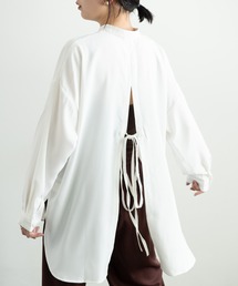 Aunt Marie's | AUNT MARIE’S　バックスリットルーズシャツ(シャツ/ブラウス)