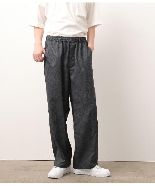 JUNRED（ジュンレッド）の「【セットアップ対応】オリジナルペイズリープリントイージーパンツ（その他パンツ・メンズ・ブラック/ネイビー・M/L）」の22枚目の写真