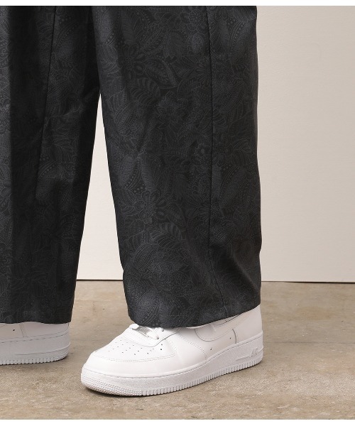 JUNRED（ジュンレッド）の「【セットアップ対応】オリジナルペイズリープリントイージーパンツ（その他パンツ・メンズ・ブラック/ネイビー・M/L）」の8枚目の写真