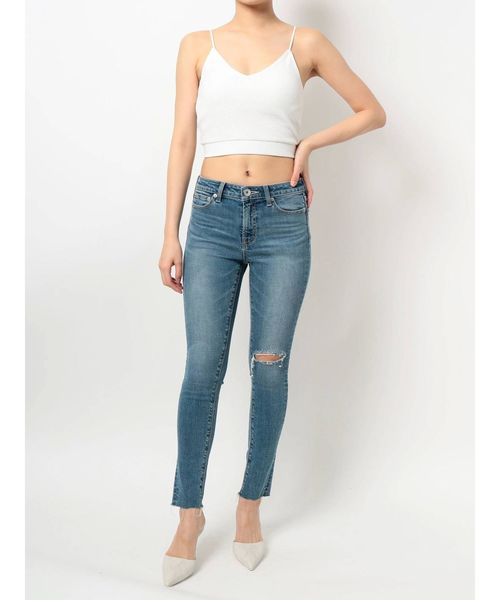 GYDA（ジェイダ）の「Basicビスチェ（キャミソール・レディース・オフホワイト/ブラック/ピンク・FREE）」の6枚目の写真