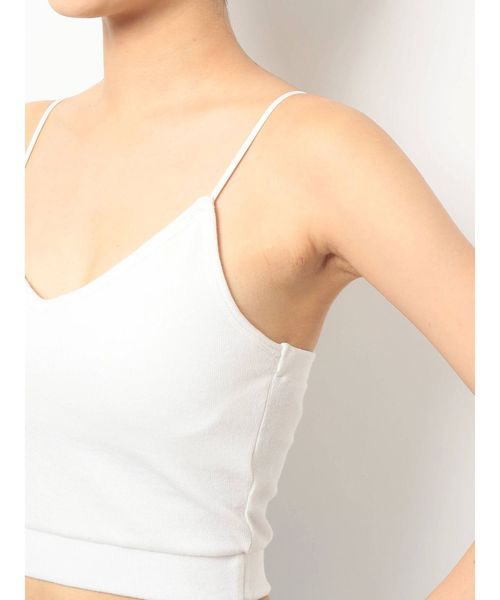 GYDA（ジェイダ）の「Basicビスチェ（キャミソール・レディース・オフホワイト/ブラック/ピンク・FREE）」の16枚目の写真