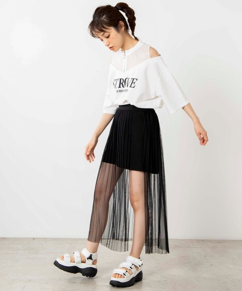 8点おまとめ＊WEGO＊オレンジ リブ ロングスカート タイトスカート ウィゴー WEGO＊オレンジ リブ ロングスカート タイトスカート ウィゴー