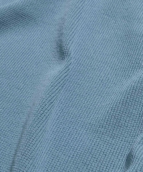 MAISON SPECIAL(メゾンスペシャル)の「《ユニセックスアイテム》ハイツイスト畦プライムオーバーニットTシャツ 【MAISON SPECIAL/メゾンスペシャル】(Tシャツ/カットソー・メンズ・ホワイト/ブラック/サックスブルー/イエロー/ピンク・44/46)」の14枚目の写真
