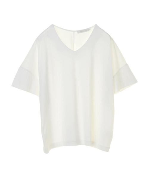 AMERICAN HOLIC(アメリカンホリック)の「ハイクオリティコットン両Vネックカットプルオーバー① *〇(Tシャツ/カットソー・レディース・ブラック/オフホワイト/グリーン/モカ/ブラック系その他4/ブルー系その他2/ネイビー・M/L)」の20枚目の写真