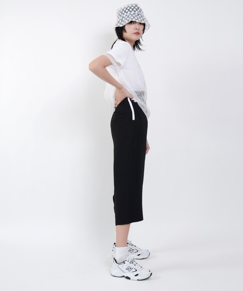 Narcissus（ナルシス）の「【Narcissus】ジップラインパンツ（その他パンツ・レディース・ブラック/オフホワイト/キャメル・FREE）」の11枚目の写真