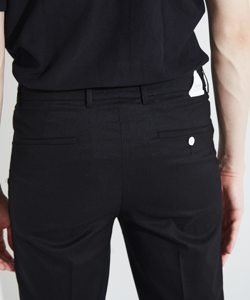 lideal（リデアル）の「【別注/Lideal】 PETAL 1プリーツ リネンソロテックパンツ（スラックス・メンズ・ブラック/グレー・31/28/30/32/29）」の7枚目の写真