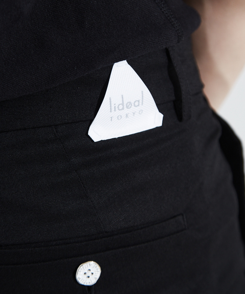 lideal（リデアル）の「【別注/Lideal】 PETAL 1プリーツ リネンソロテックパンツ（スラックス・メンズ・ブラック/グレー・31/28/30/32/29）」の9枚目の写真