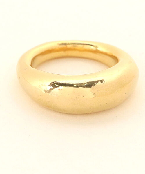 Ray BEAMS(レイビームス)の「Ray BEAMS / ゴールド ボリューム リング(リング・レディース・ゴールド・ONE SIZE)」の3枚目の写真