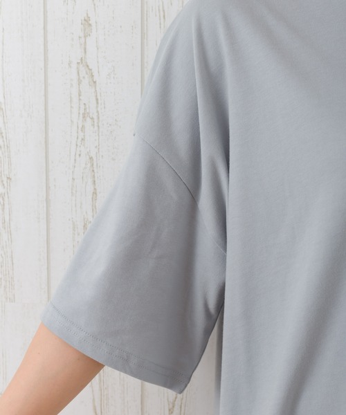 SpRay(スプレイ)の「アイスキャンディ BIG Tシャツ(Tシャツ/カットソー・レディース・オフホワイト/スミクロ/ライトベージュ/ライトグリーン/サックスブルー・FREE)」の21枚目の写真
