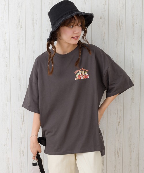 SpRay(スプレイ)の「アイスキャンディ BIG Tシャツ(Tシャツ/カットソー・レディース・オフホワイト/スミクロ/ライトベージュ/ライトグリーン/サックスブルー・FREE)」の17枚目の写真