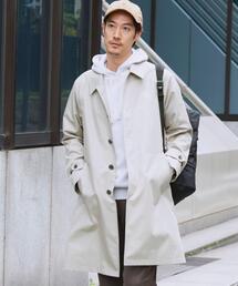 green label relaxing | CSM TC ツイル ハッスイ ルーズ ステンカラー コート < 機能性生地 / 撥水 >(ステンカラーコート)