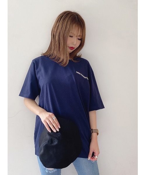 one way（ワンウェイ）の「WEDNESDAY Tシャツ（Tシャツ/カットソー・レディース・ホワイト/ライトブルー/ブラック/ベージュ・FREE）」の4枚目の写真