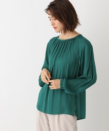 LEPSIM | コウタクギャザーLS　894098(シャツ/ブラウス)