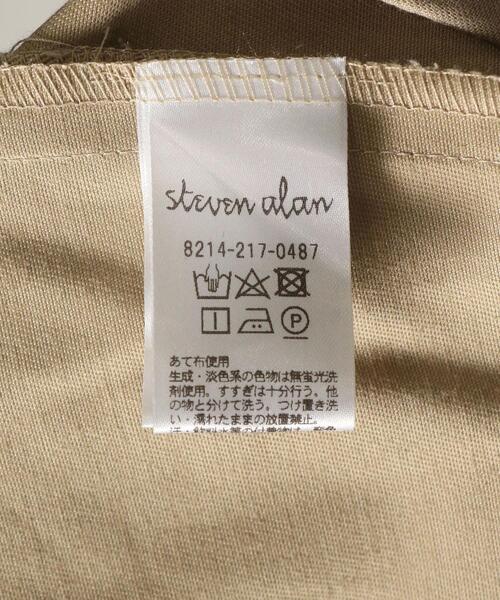 Steven Alan（スティーブンアラン）の「＜Steven Alan＞COTTON CHINO TROUSERS/パンツ（チノパンツ・レディース・ブラック/レッド/ベージュ・LARGE/SMALL/MEDIUM）」の19枚目の写真