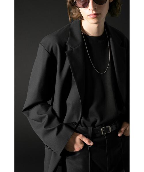 MONKEY TIME（モンキータイム）の「＜monkey time＞ TW/TWL BACK BOTTON 2B JACKET/ジャケット（テーラードジャケット・メンズ・ブラック・LARGE/SMALL/MEDIUM）」の2枚目の写真