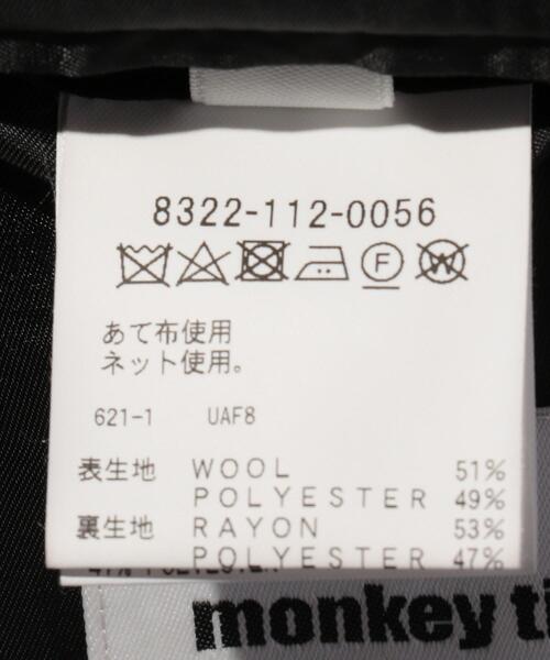 MONKEY TIME（モンキータイム）の「＜monkey time＞ TW/TWL BACK BOTTON 2B JACKET/ジャケット（テーラードジャケット・メンズ・ブラック・LARGE/SMALL/MEDIUM）」の5枚目の写真